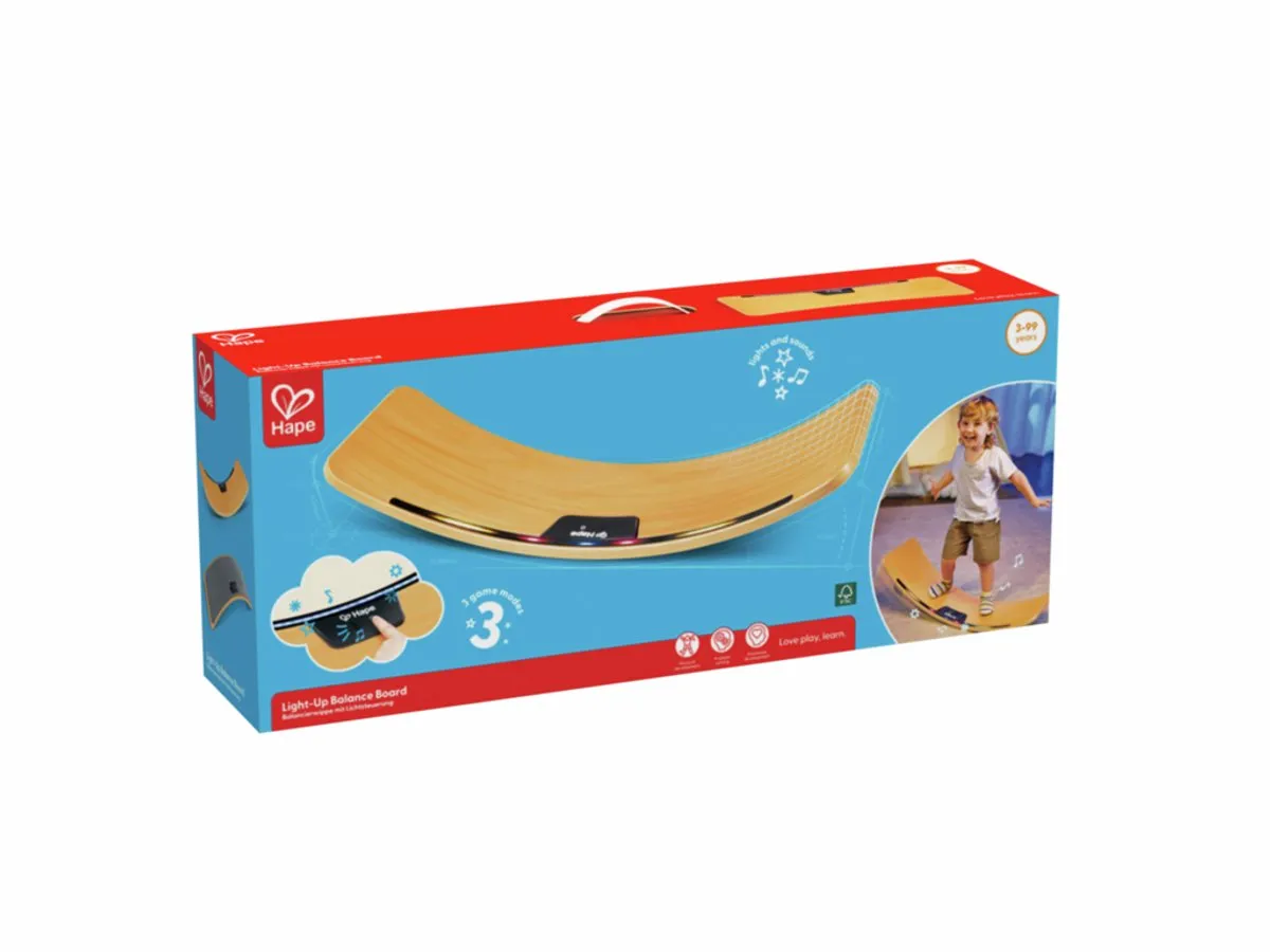 Hape Intelligent Balansbord E1219A - Bruin