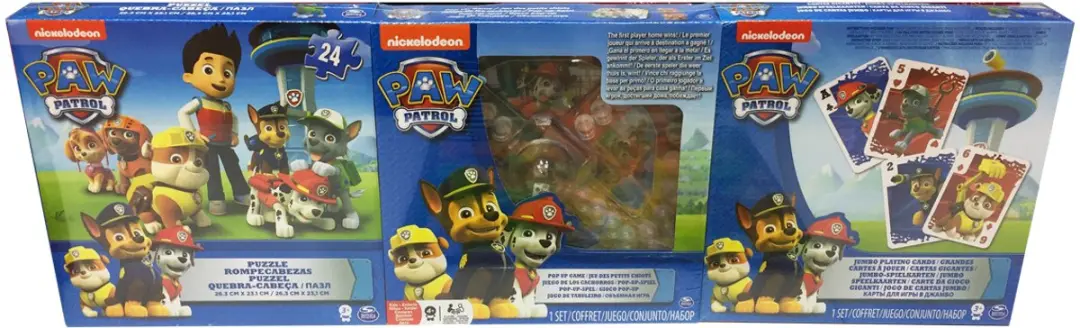 PAW Patrol Bordspel Multipakket 6033299 - 2-3 Spelers