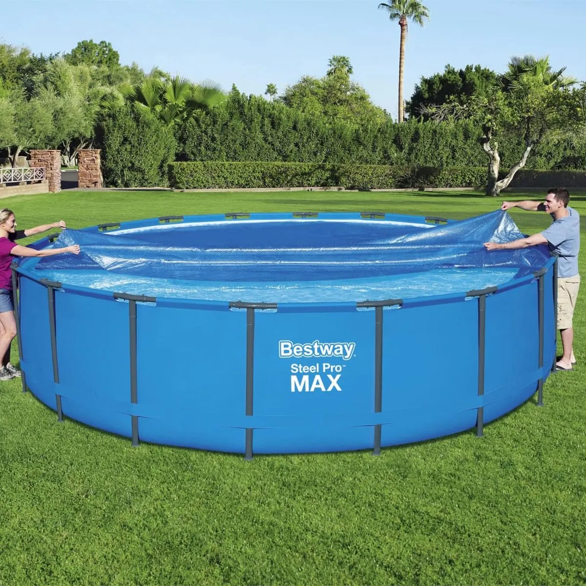 Bestway Flowclear Zonnehoes 549cm - Blauw