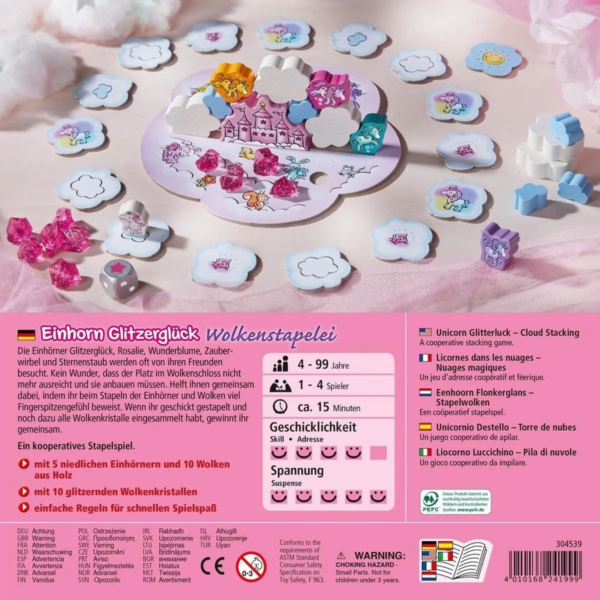Haba Spel Eenhoorn Flonkerglans 304539 - 1-4 Spelers