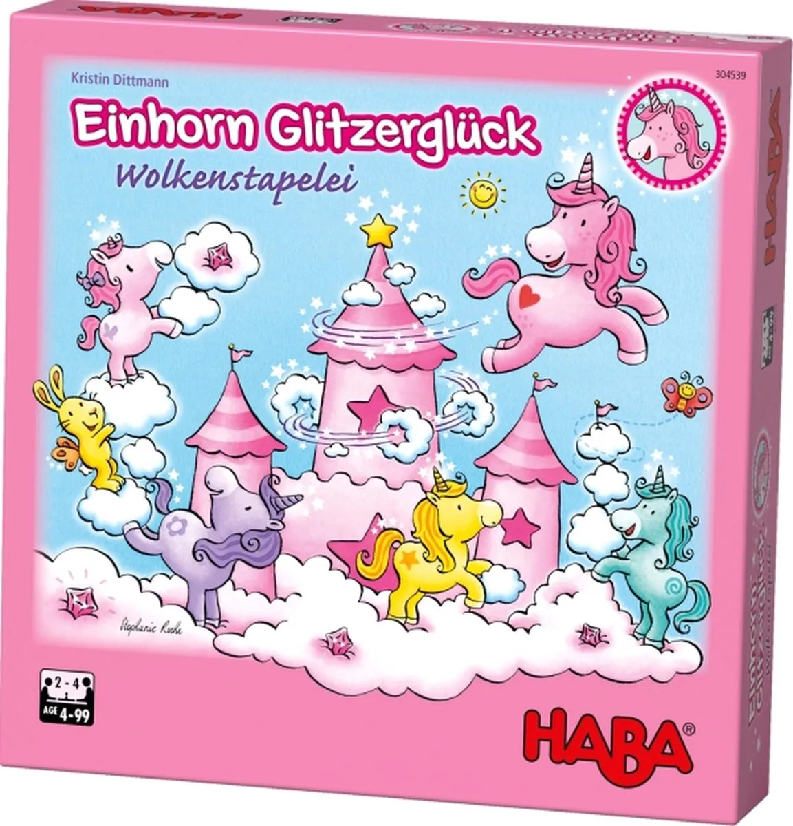 Haba Spel Eenhoorn Flonkerglans 304539 - 1-4 Spelers