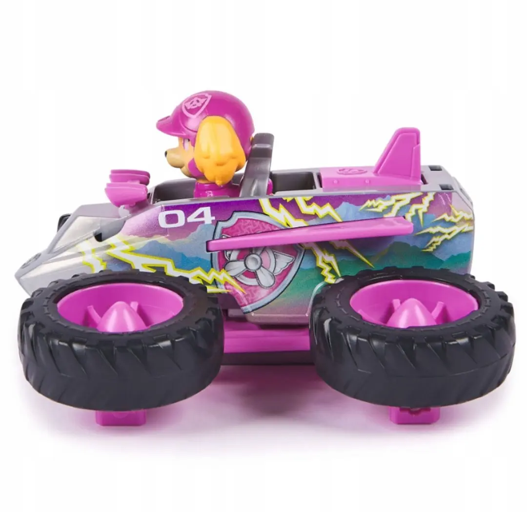 PAW Patrol Skye Rescue Wheels Vliegtuig - Grijs Roze