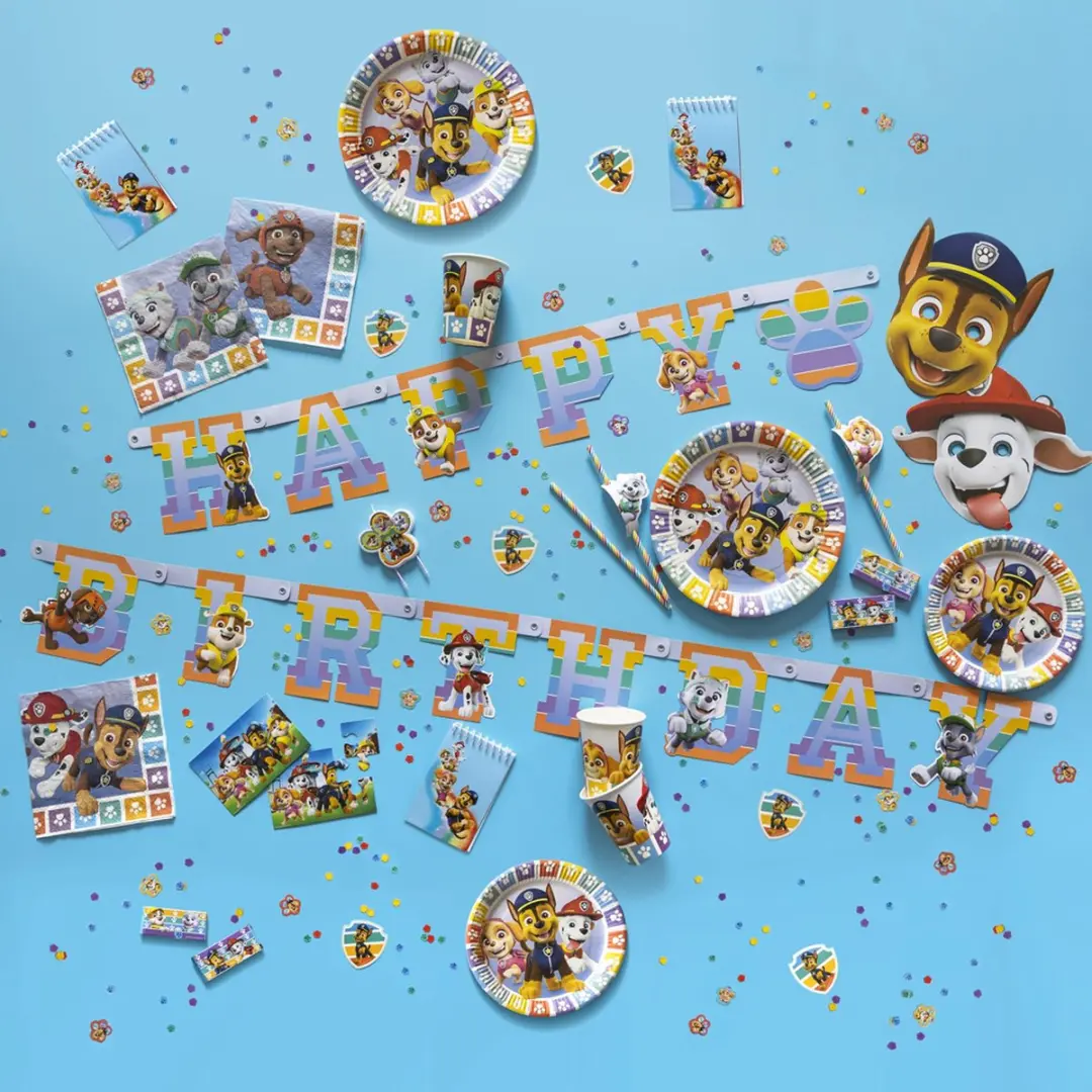 PAW Patrol Ballonnen - 6 Stuks - Multi Kleur - 28cm