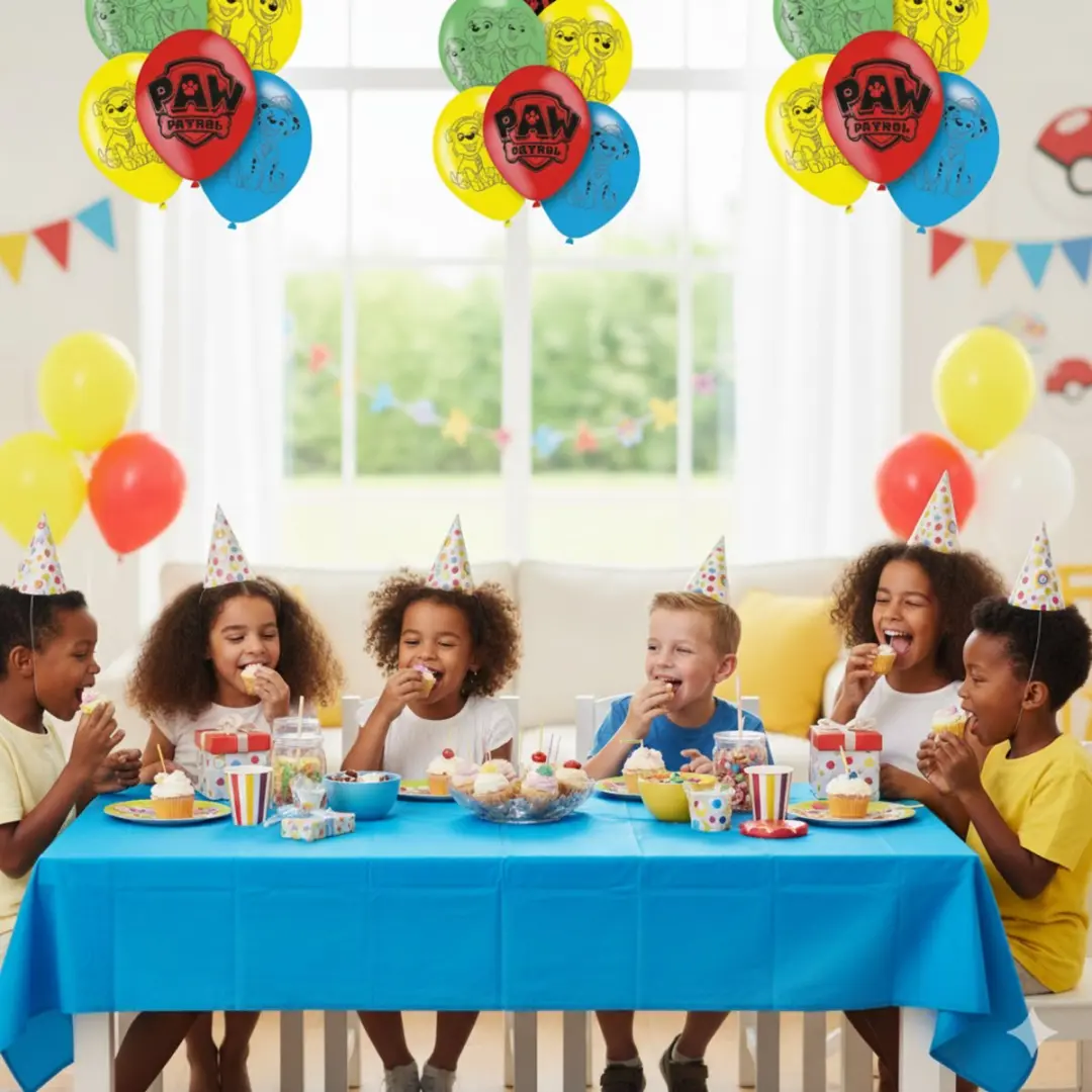 PAW Patrol Ballonnen - 6 Stuks - Multi Kleur - 28cm