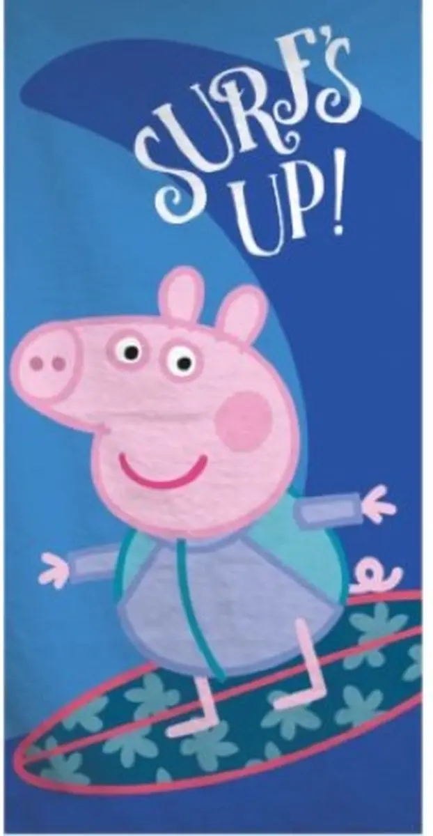 Peppa Pig Surf Badhanddoek 70x140cm