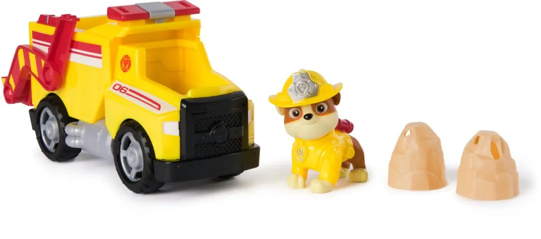 PAW Patrol Rubble's Brandweerredding Kipwagen 6072662 - Rubble - afbeelding 6 van 6