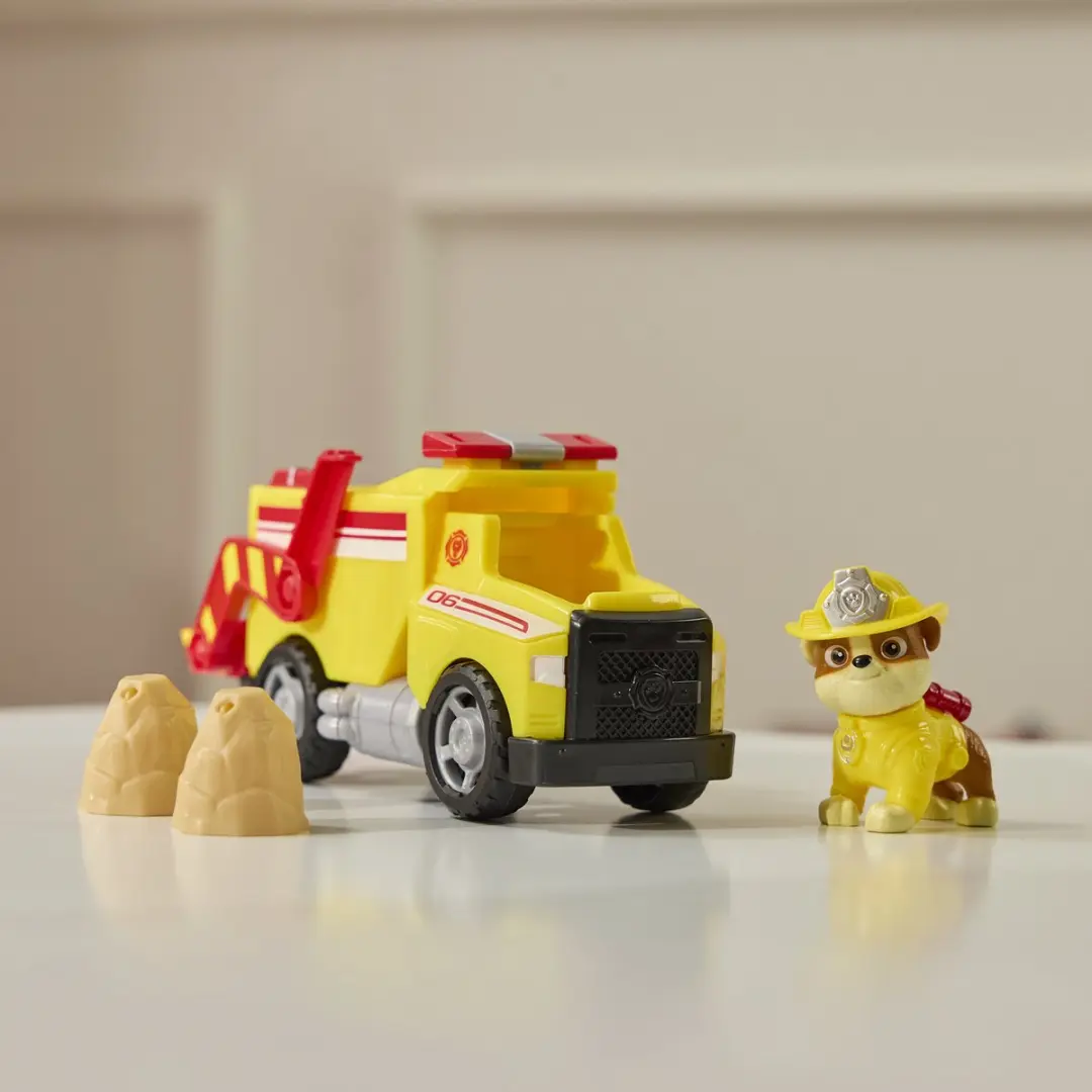 PAW Patrol Rubble's Brandweerredding Kipwagen 6072662 - Rubble