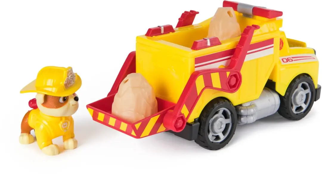 PAW Patrol Rubble's Brandweerredding Kipwagen 6072662 - Rubble
