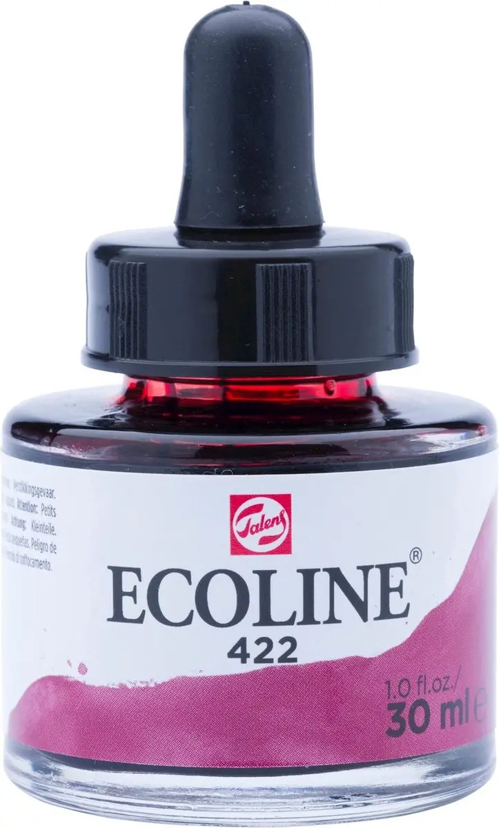 Ecoline 30ml Verf Roodbruin