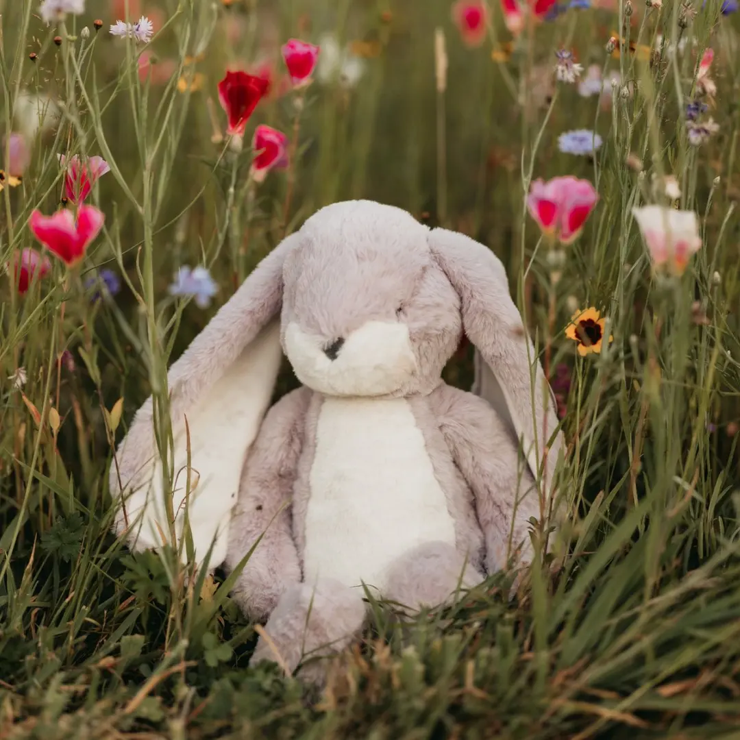 Bunnies By The Bay Floppy Nibble Knuffelkonijn - 44cm - Lila