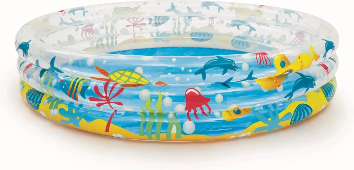 Bestway Deep Dive 3-ring Kinderzwembad 152cm - Multi