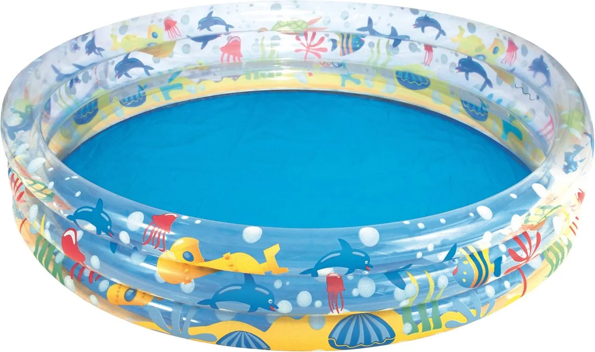 Bestway Deep Dive 3-ring Kinderzwembad 152cm - Multi - afbeelding 6 van 6