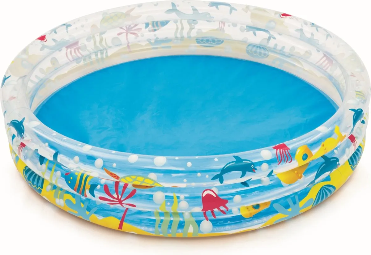 Bestway Deep Dive 3-ring Kinderzwembad 152cm - Multi
