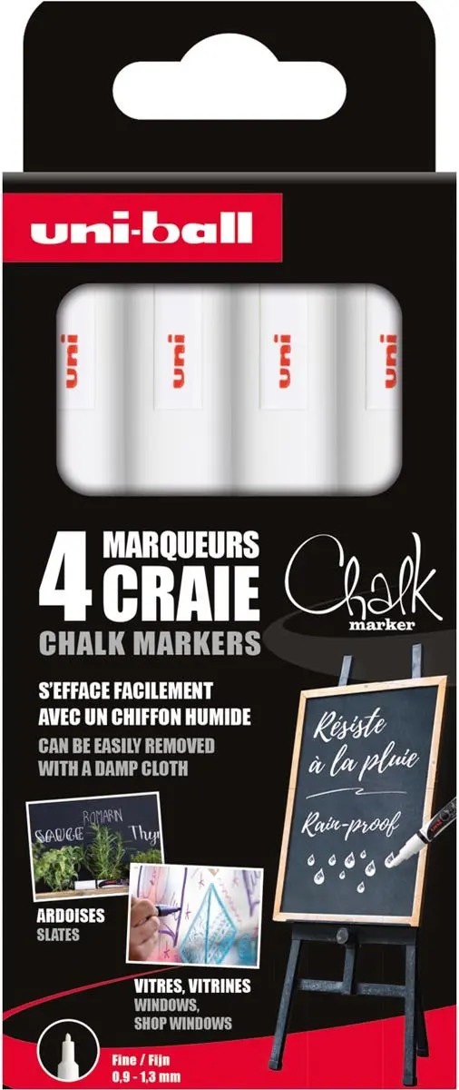 uni-ball Chalk PWE-3MS Krijtmarker