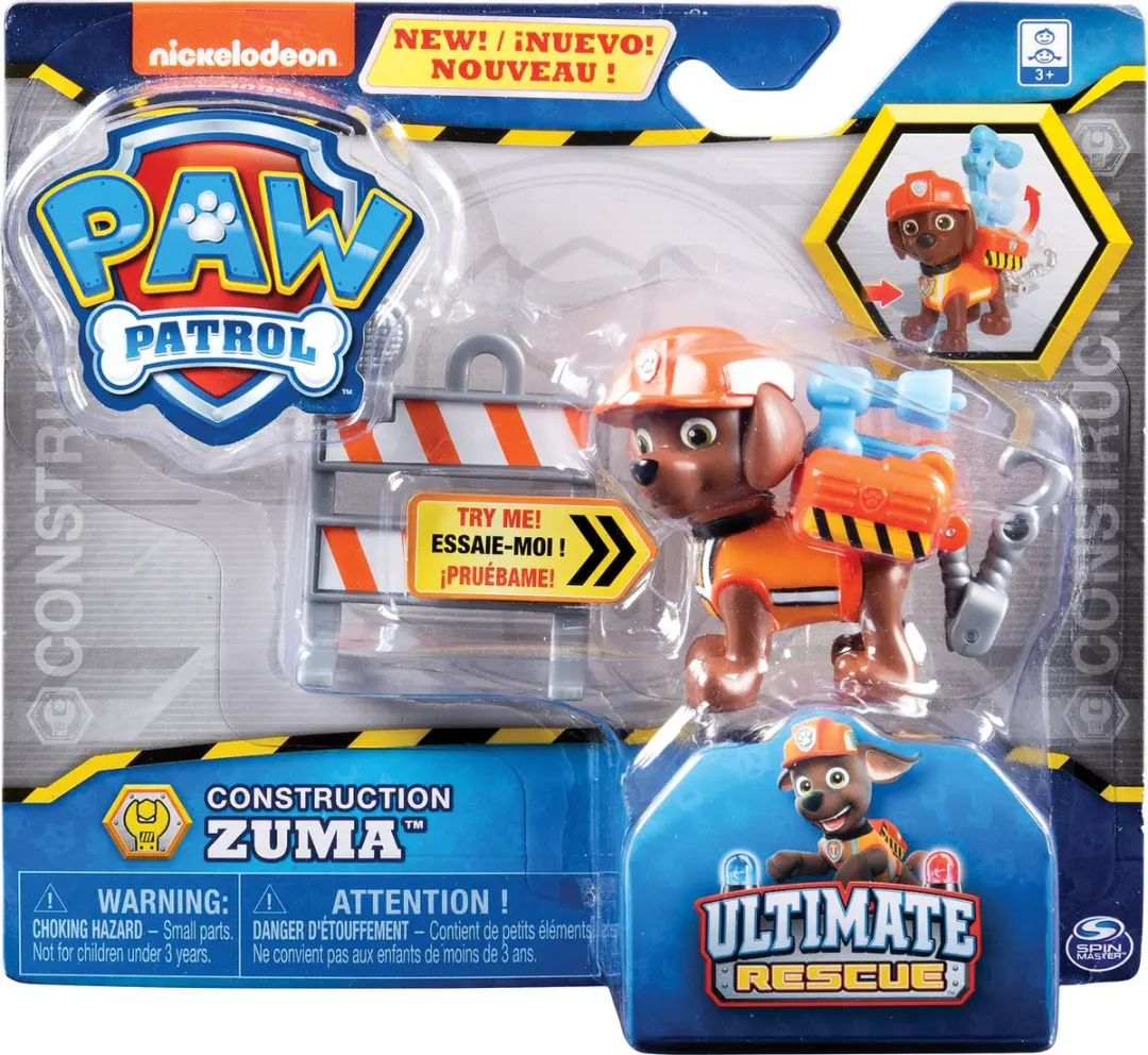 Spin Master Paw Patrol Speelset Constructie Ass 7cm