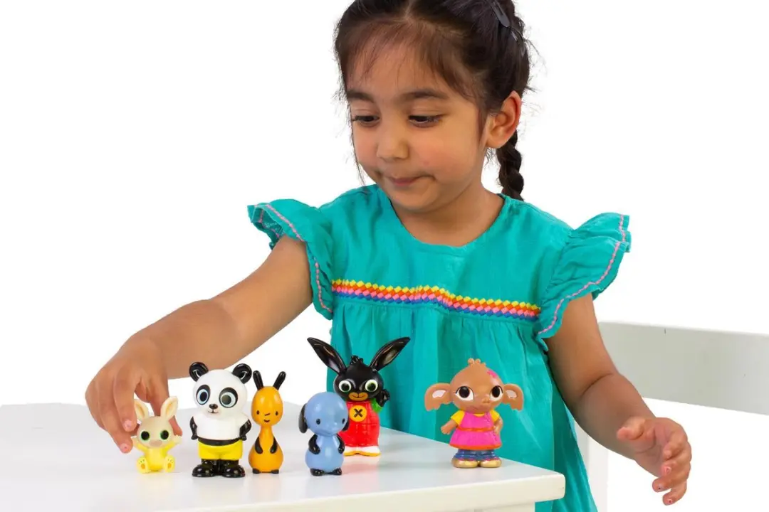 Bing Bing & Flop Speelfiguurtjes - BI3528 - Zwart/Bruin