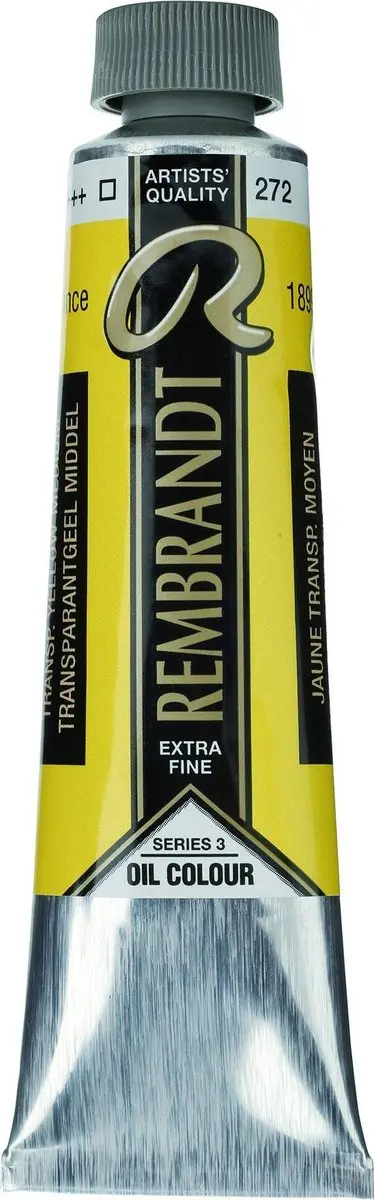 Rembrandt Olieverf Transparant Yellow Medium 272