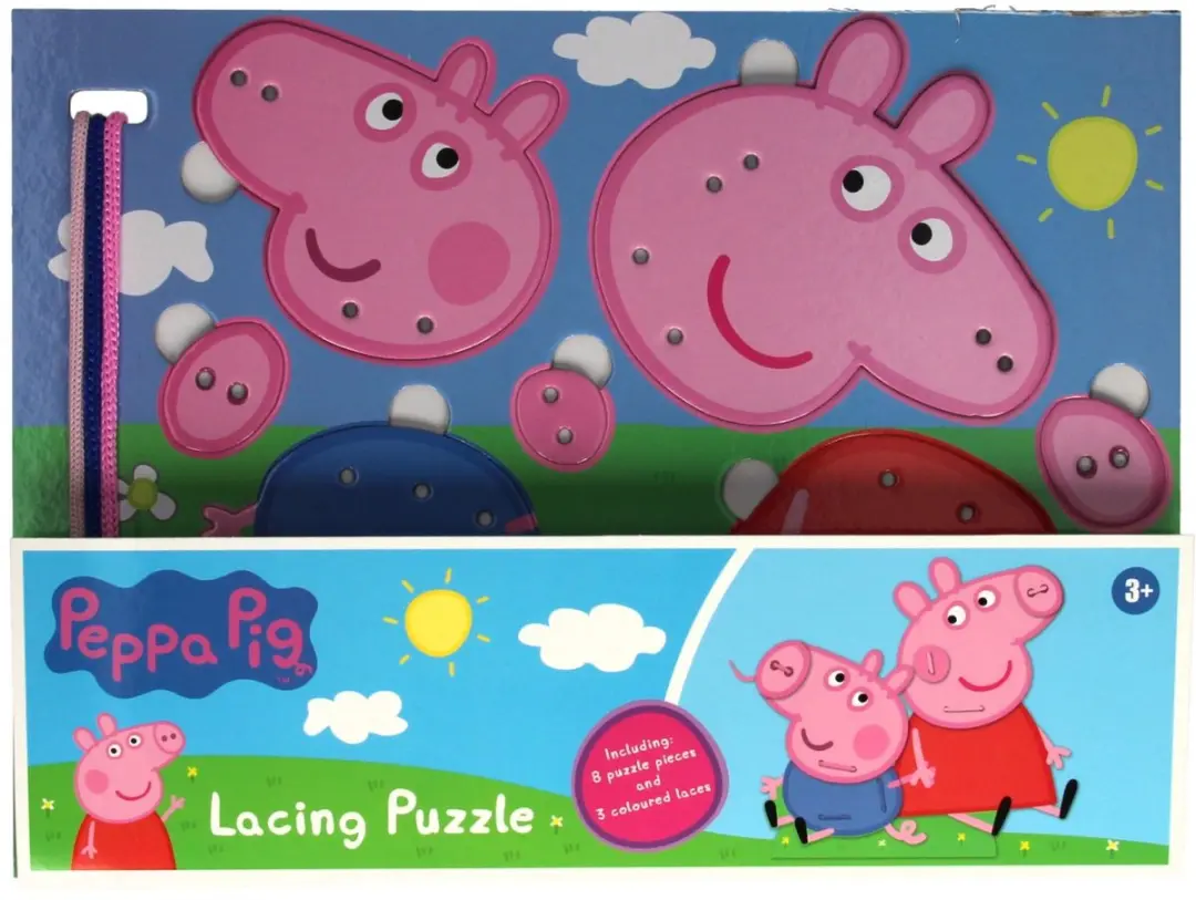 Peppa Pig Veterpuzzel 8 Stuks