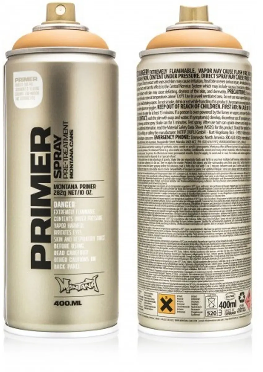 Montana Gold Polystyreen Primer Spuitverf 400ml