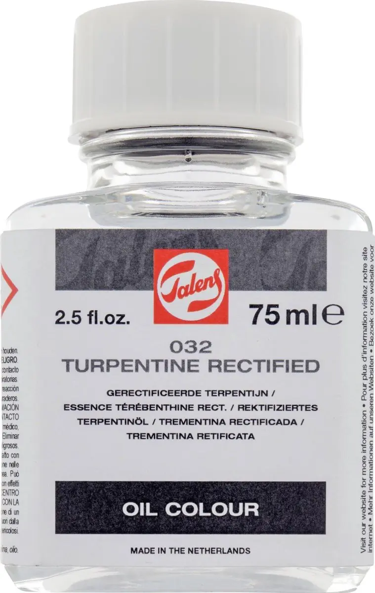 Talens Gerectificeerd Terpentijn 75ml