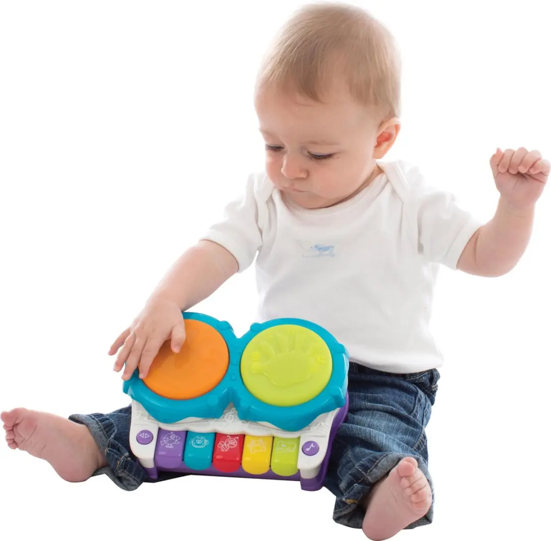Playgro Djembe Muziekmaker - 3x Penlite - Multi
