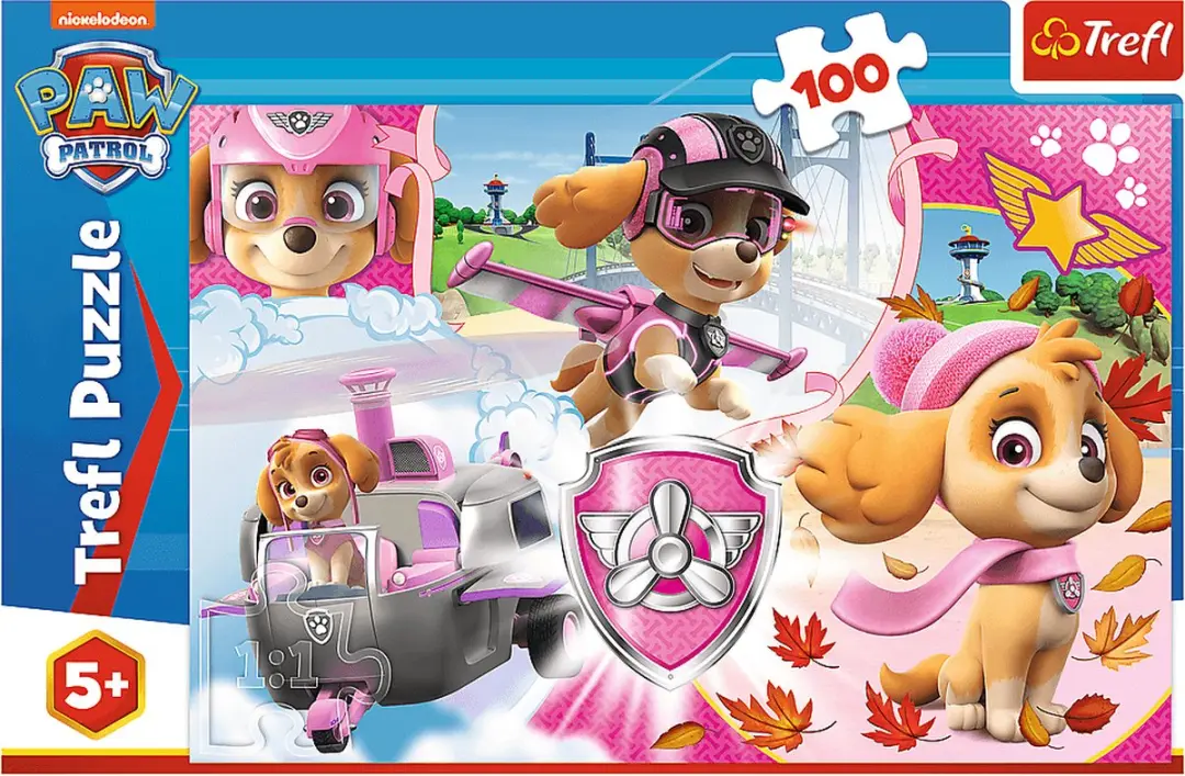 Trefl Paw Patrol Skye Puzzel 100 Stukjes - Multikleur