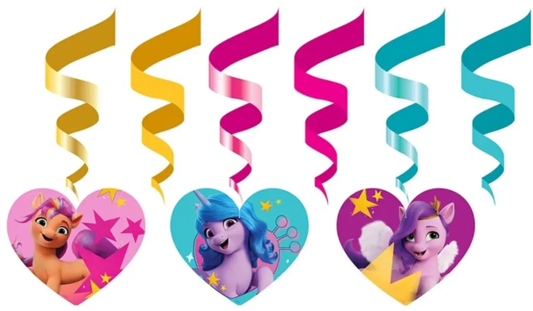PAW Patrol My Little Pony Spiraalhangers