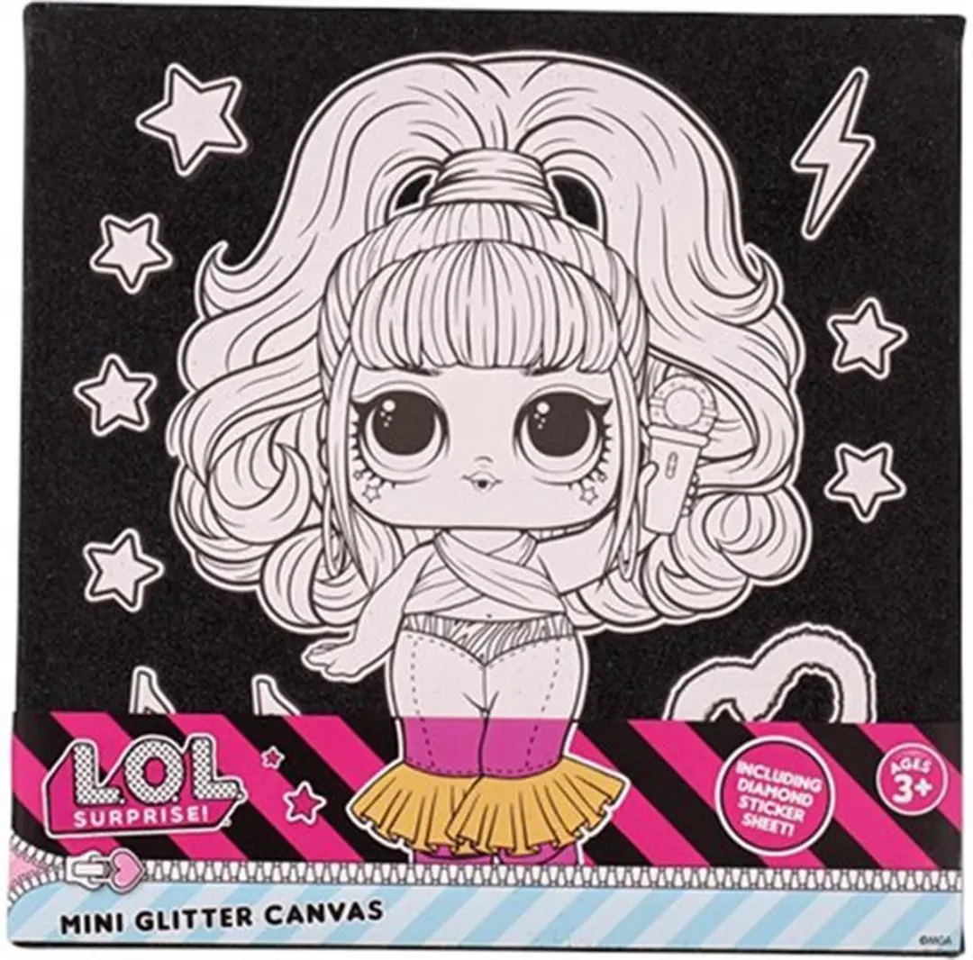 LOL Surprise! Mini Glitter Canvas
