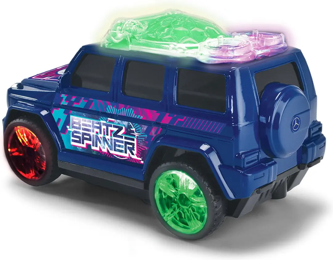 Dickie Toys Beatz Spinner Mercedes G-Class 24cm - Blauw/Zwart/Grijs