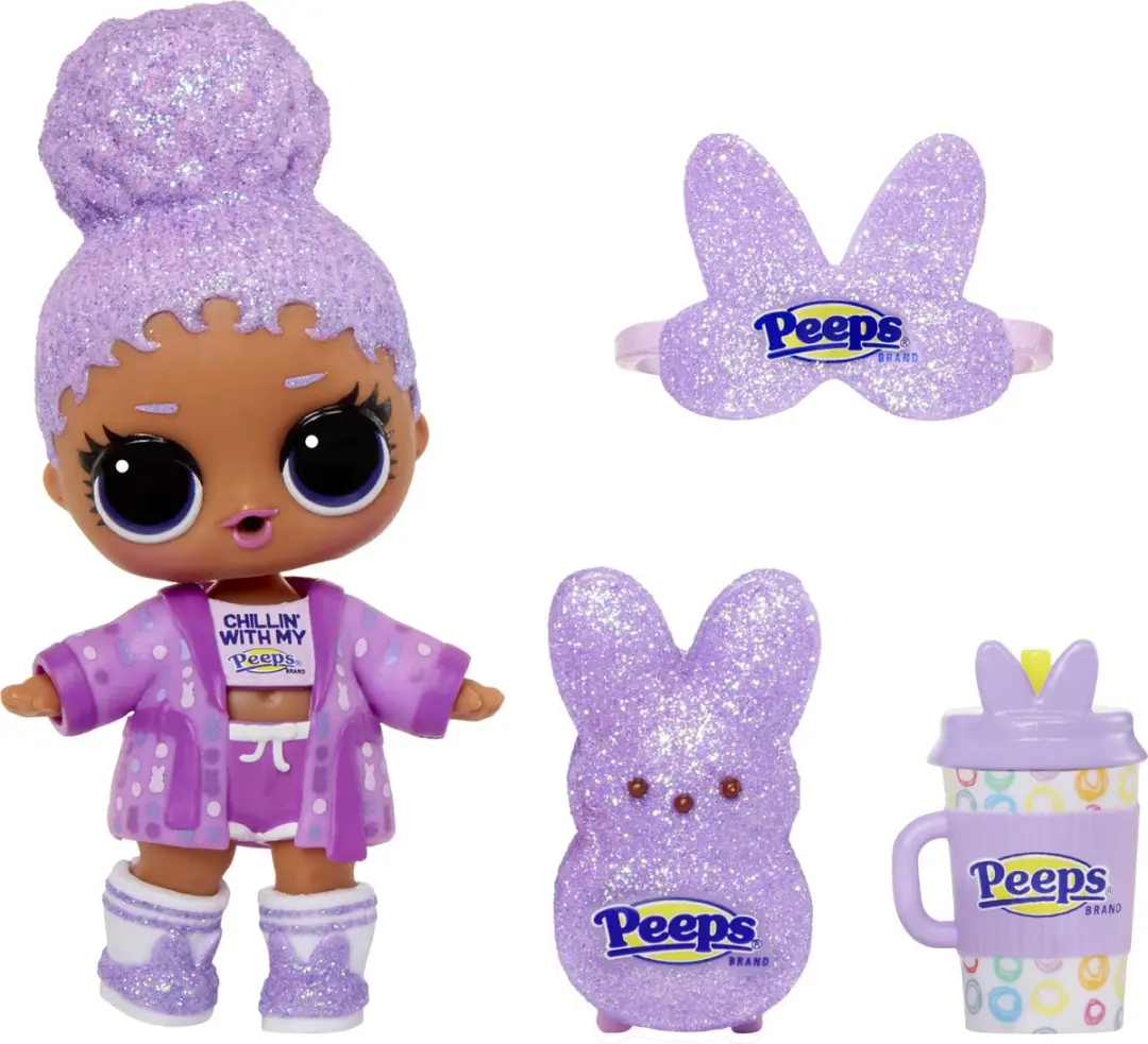 LOL Surprise! Loves PEEPS Cozy Bunny Minipop 7,6 cm