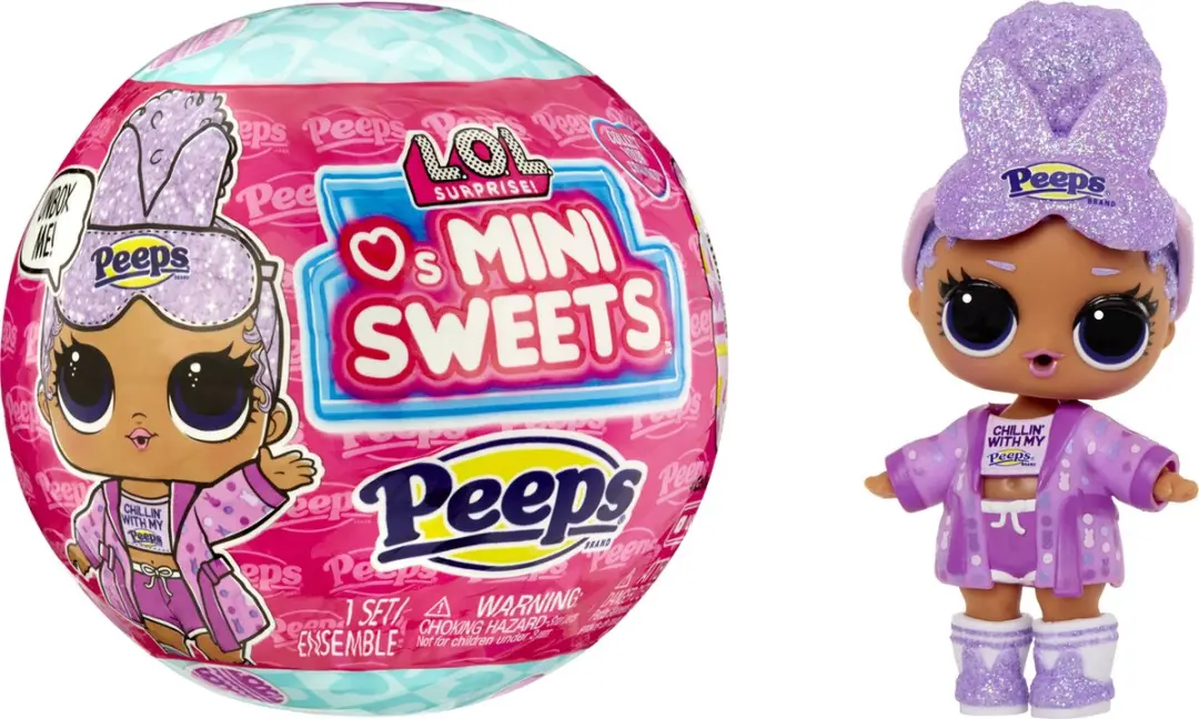 LOL Surprise! Loves PEEPS Cozy Bunny Minipop 7,6 cm