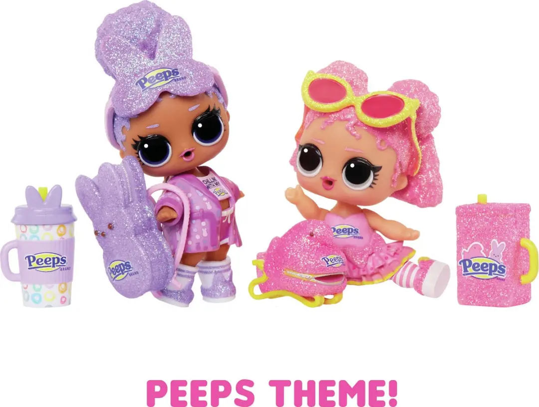 LOL Surprise! Loves PEEPS Cozy Bunny Minipop 7,6 cm