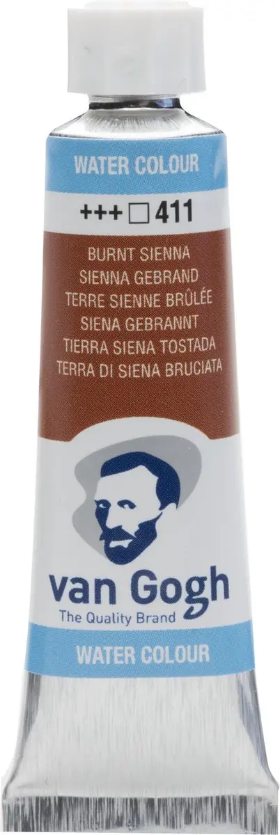 Van Gogh Aquarelverf 411 Sienna Gebrand 10ml