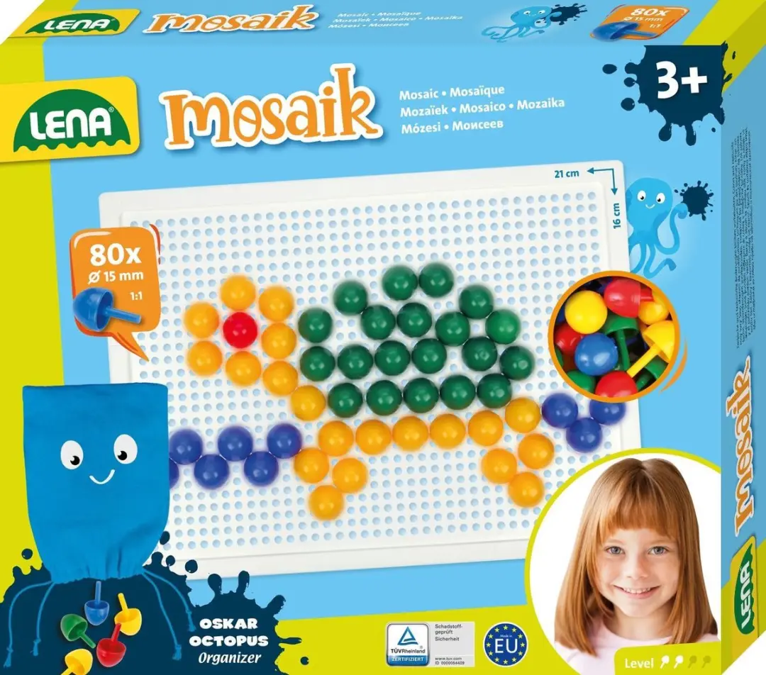 Lena Mozaïekset 80 Stuks 15mm