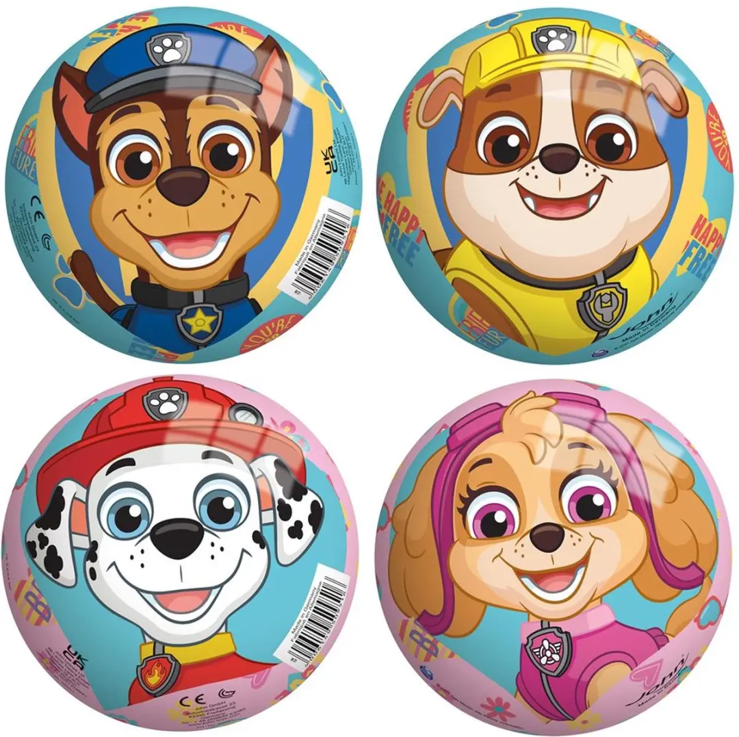PAW Patrol Bal - 13 cm - Multicolor