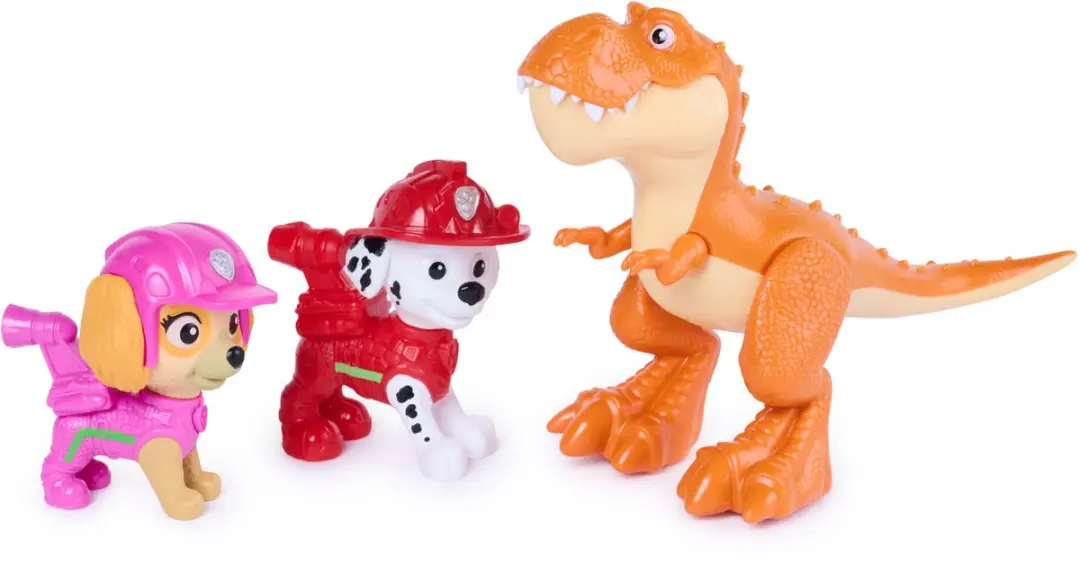 PAW Patrol Dino-avonturenpakket 6075943 - 6 Actiefiguren Multicolor