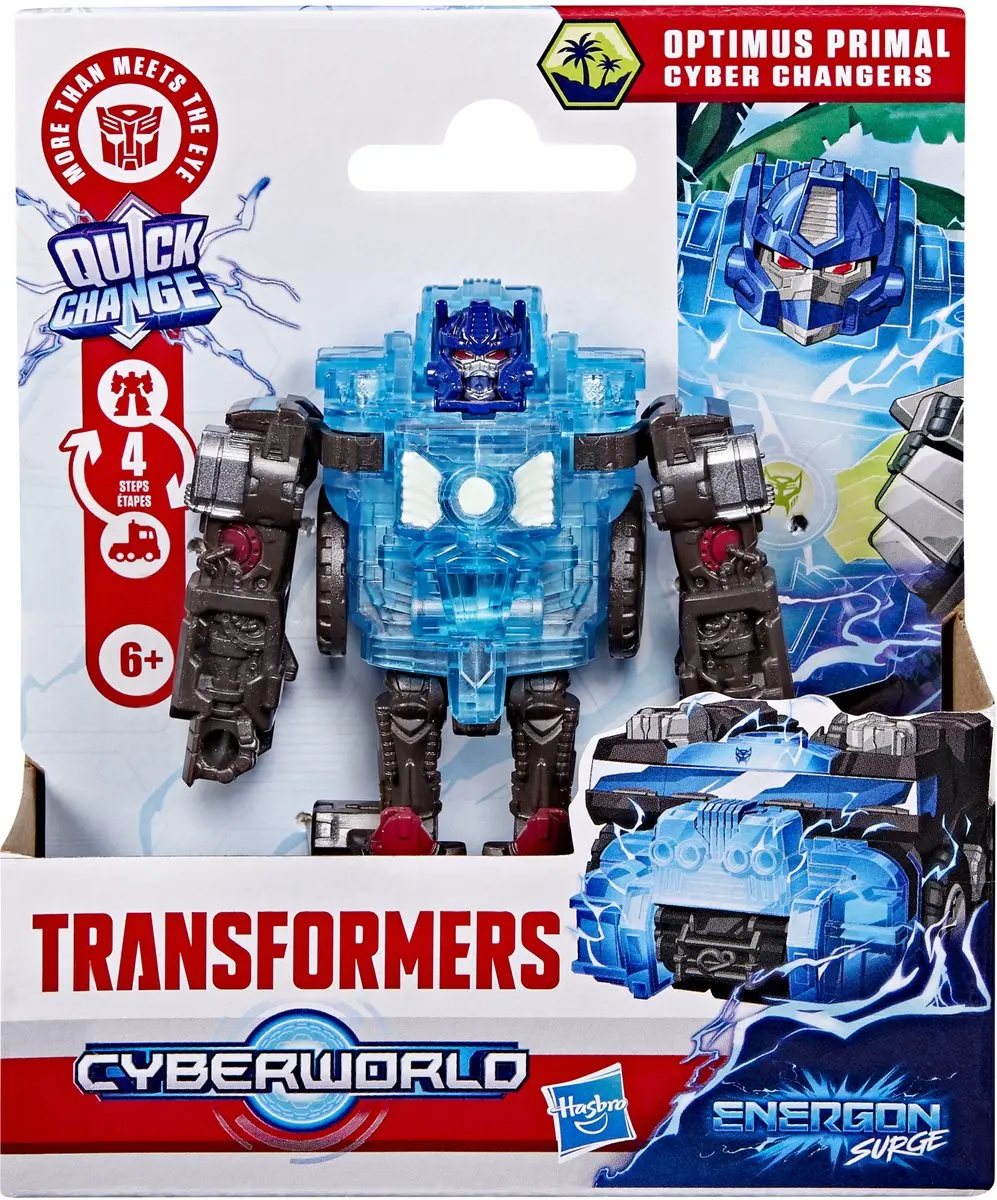 Transformers Cyber Changers Optimus Primal G1046 Actiefiguur