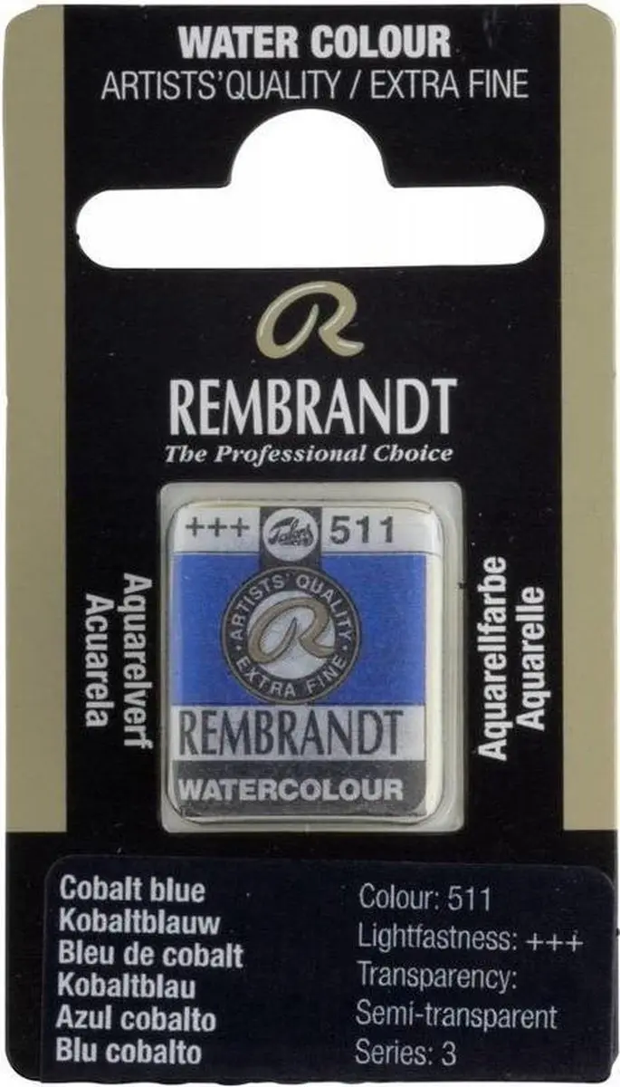 Rembrandt Waterverf Napje Cobalt Blue 10g