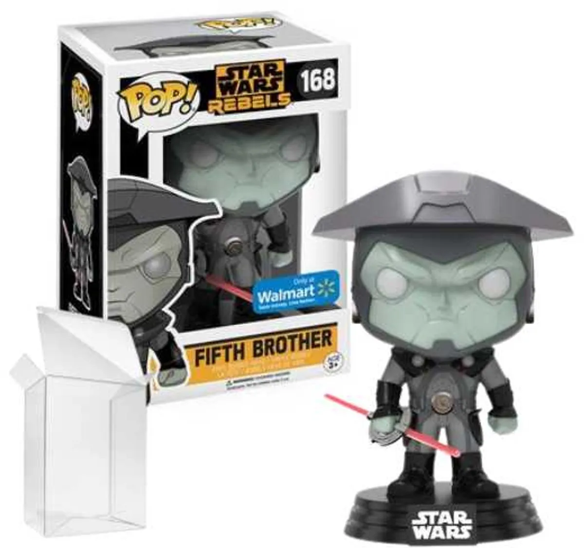Funko Pop! Star Wars Fifth Brother 13049 - Verzamelfiguur - Groen/Grijs - afbeelding 3 van 3
