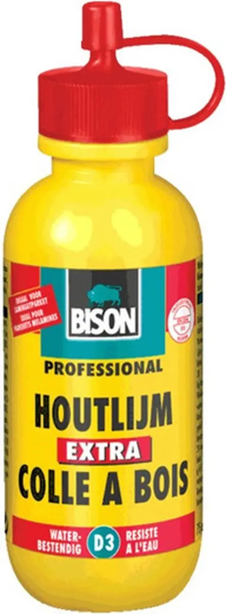 Bison Houtlijm Waterbestendig 75ml - 2 Stuks