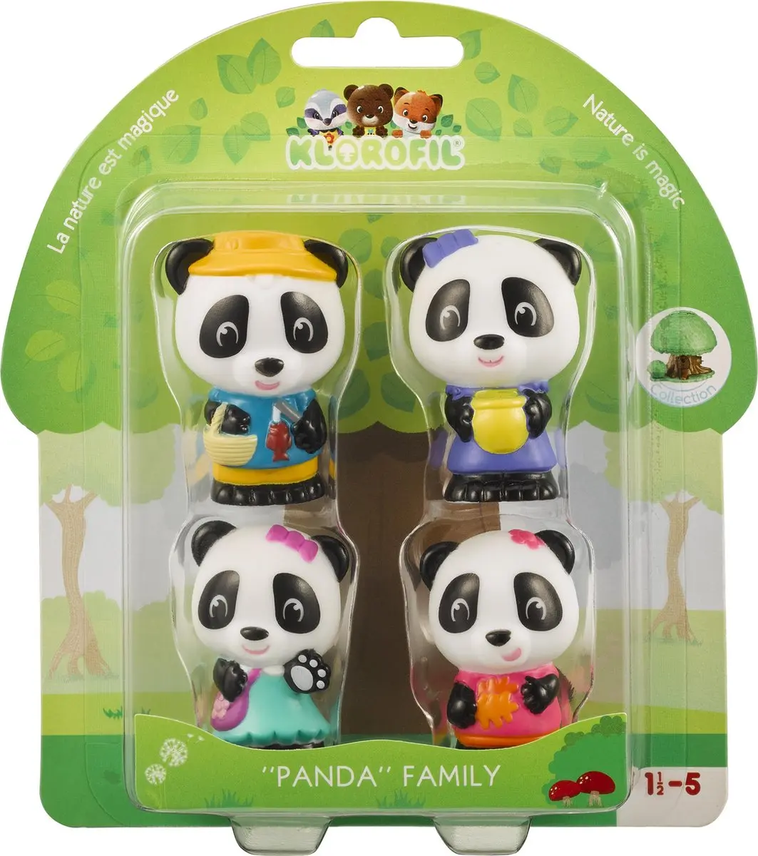 Klorofil De Familie Panda Speelset