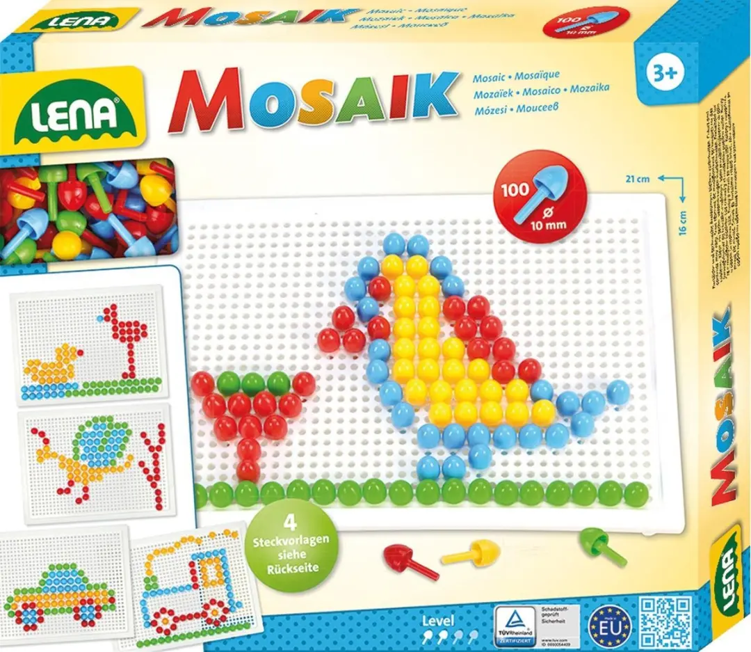 Lena Insteekmozaïekset 10mm Multicolor