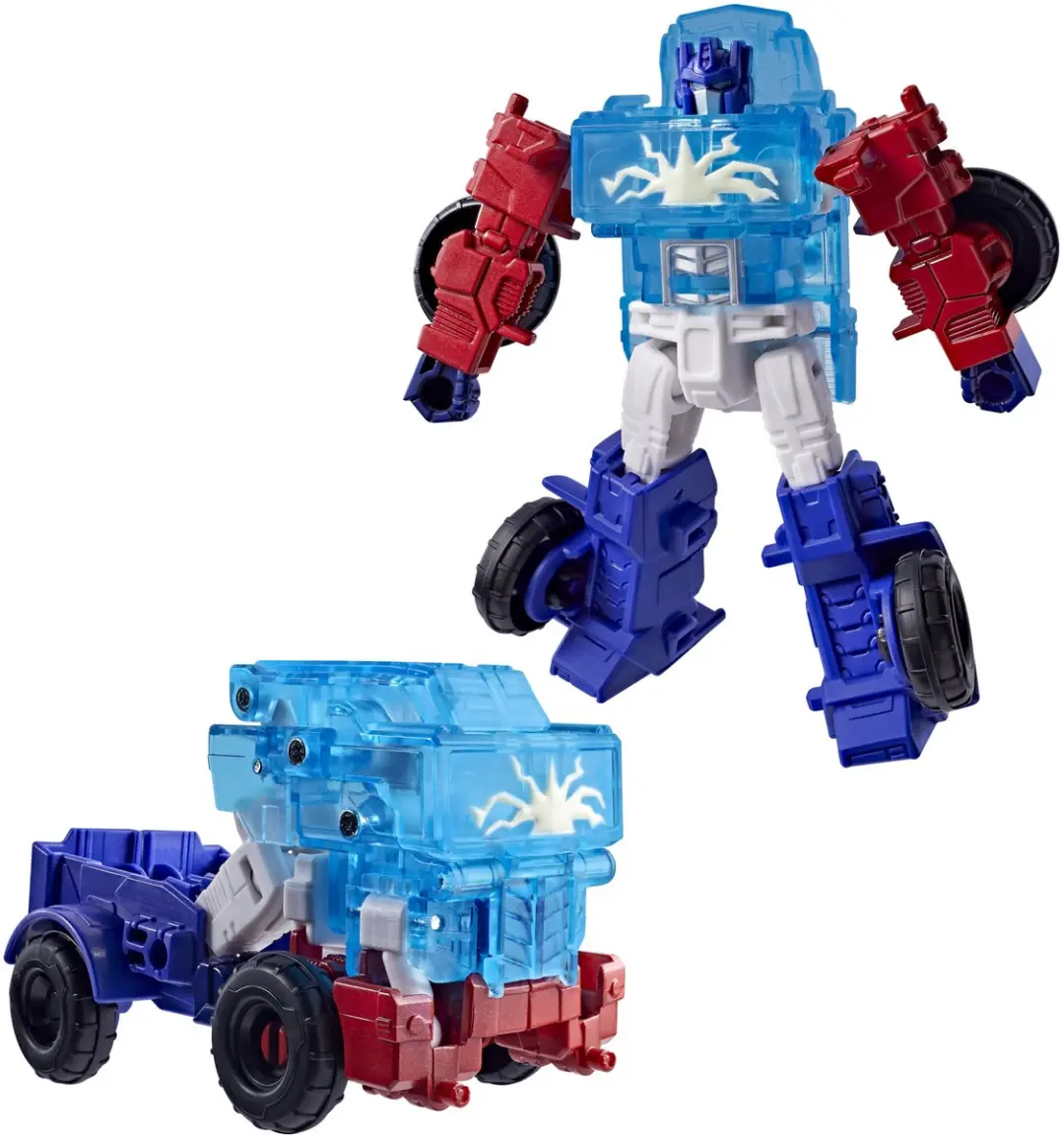 Transformers Cyberworld Energon Surge Optimus Prime Cyber Changers Actiefiguur G3256