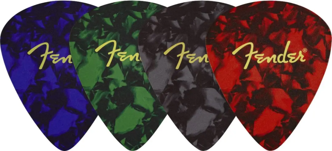 Fender Pick Shape Logo Onderzetters
