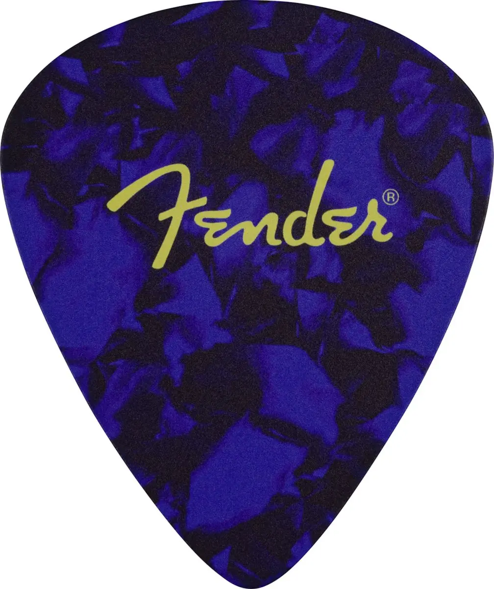 Fender Pick Shape Logo Onderzetters - 4 Stuks - Multicolor