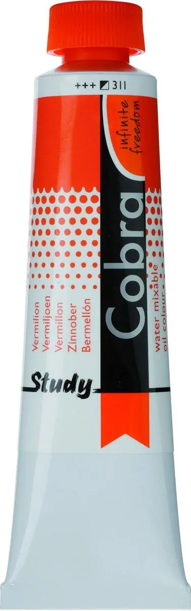 Cobra Study Olieverf Vermilion 311