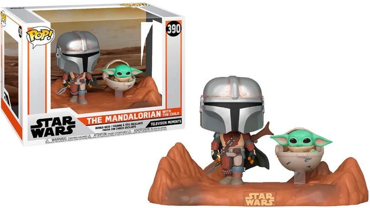 Funko Pop The Mandalorian Star Wars Figuur FUN49930 - Multi