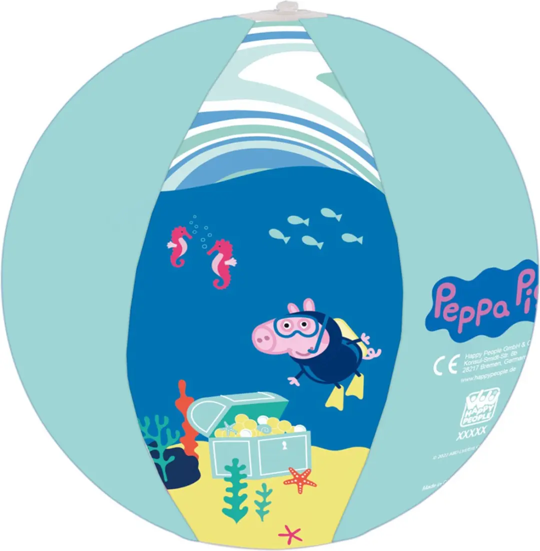 Peppa Pig Opblaasbare Strandbal 29cm