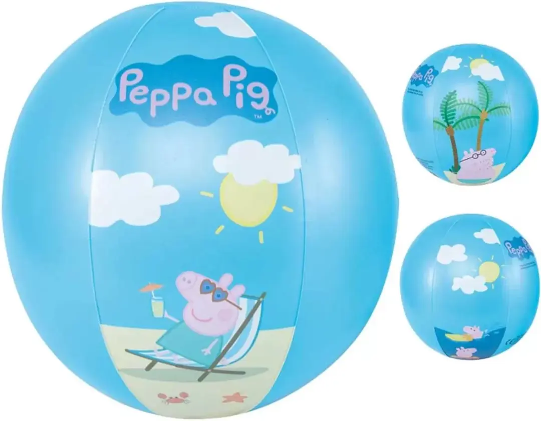 Peppa Pig Opblaasbare Strandbal 29cm - Multi