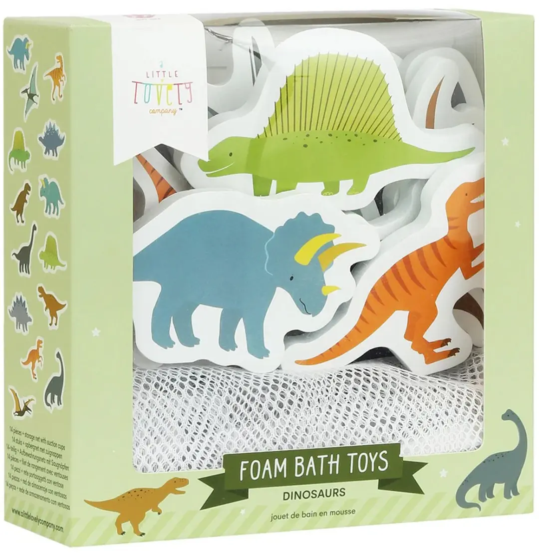 A Little Lovely Company Foam Badspeelgoed Dinosaurussen